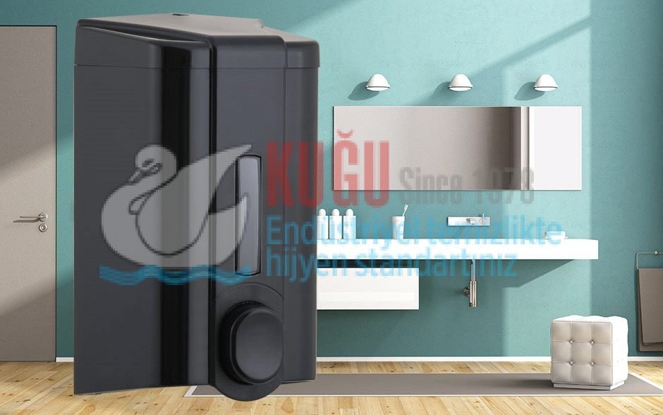 Sıvı Sabun Dispenseri 1000 ml (Siyah) S4B