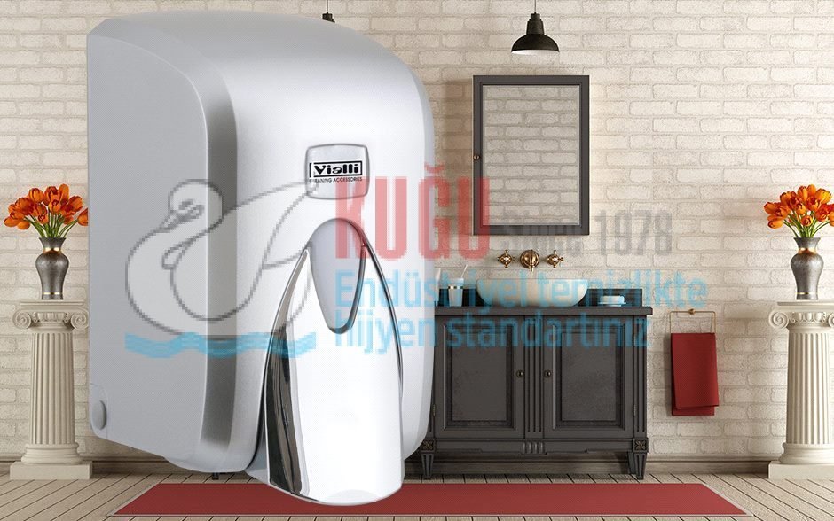 Kartuşlu Köpük Dispenseri 800 ml (Krom) F5KC