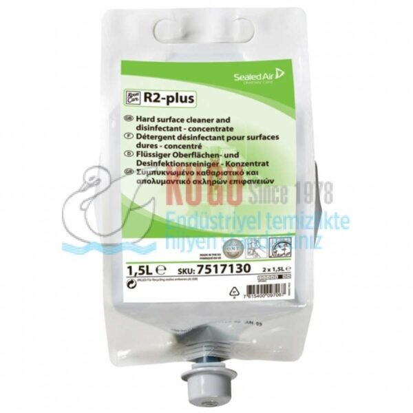 100863768 Room Care R2 Plus Çok Amaçlı Konsantre Yüzey Dezenfektanı 1.5lt