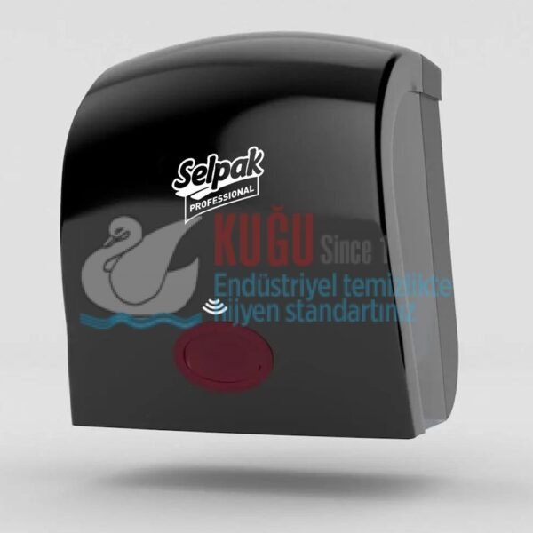 Second image of KGE-7903037 Selpak Professional Siyah Renk Natura Sensörlü Havlu Dispenseri