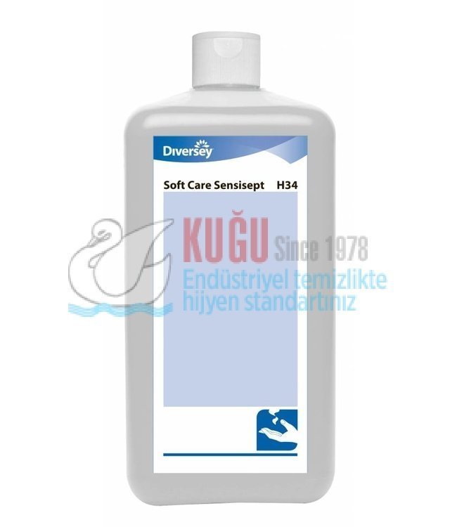 100971789 Soft Care Sensisept H34 - 1 L Özel Ambalajlı Hassas Ciltlere Uygun Dezenfektanlı El Yıkama Sıvısı
