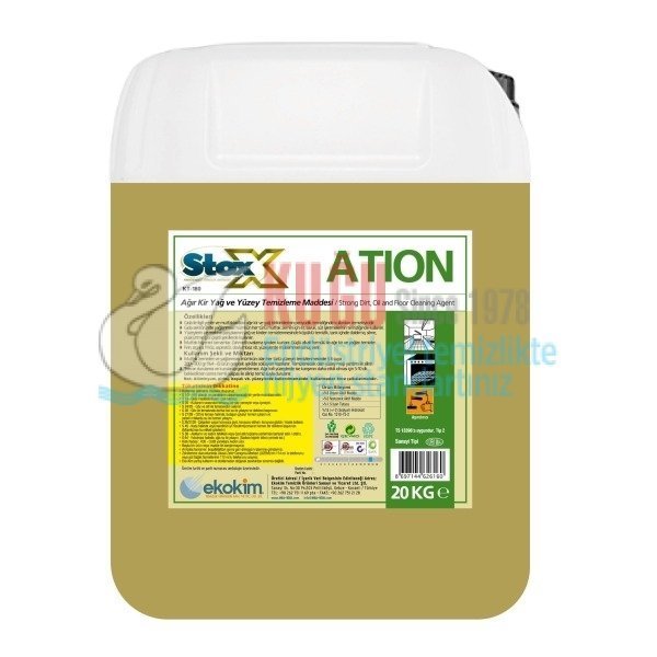 4626160 Stox Ation KT-180 Bakterisit Ağır Kir ve Yağ Sökücü 20 Kg