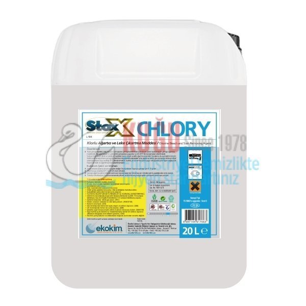4617663 Stox Chlory Klor Bazlı Ağartıcı 20 Kg