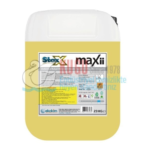 4010157 Stox Maxı Endüstriyel Bulaşık Deterjanı 25 Kg