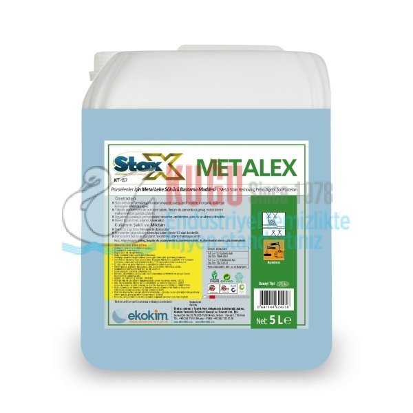 4624258 Stox Metalex Porselenlerde Metal Leke Sökücü 5 Kg