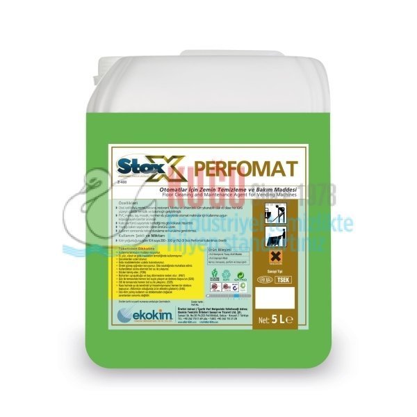 4630150 Stox Perfomat Otomatlarda Alkali Ağır Kir ve Cila Sökücü 5 Kg