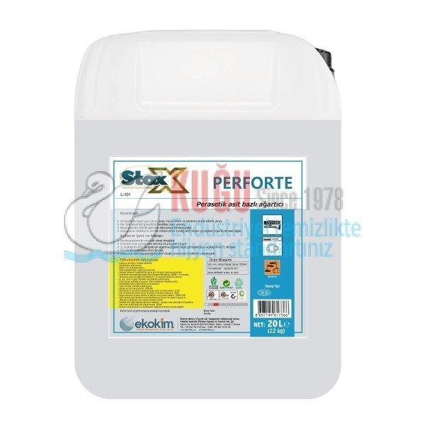 4611463 Stox Perforte Perasetik Asit Bazlı Ağartıcı 20 Kg