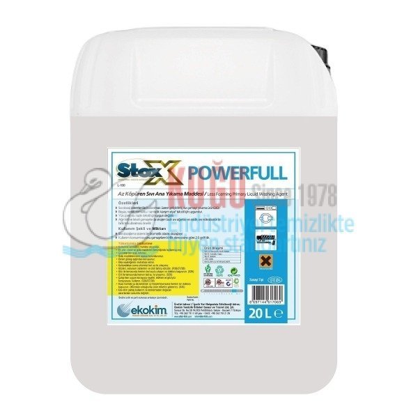 4617069 Stox Power Full Çamaşır Makinesi Sıvı Deterjan 23 Kg