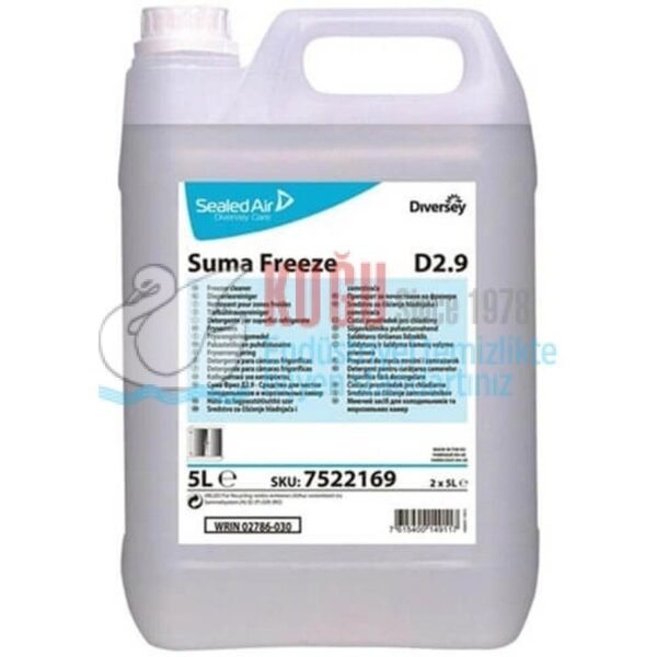 7522169 Diversey Suma Freeze D2.9 Derin Dondurucular İçin Temizlik Maddesi 5 L