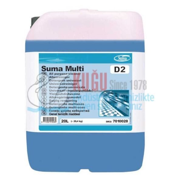 70023632 Diversey Suma Multi D2 Yüzey Temizleyici 20 L
