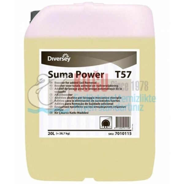 7010115 Suma Power T57 Bulaşık Makineleri İçin Nişasta Çözücü 20 LT