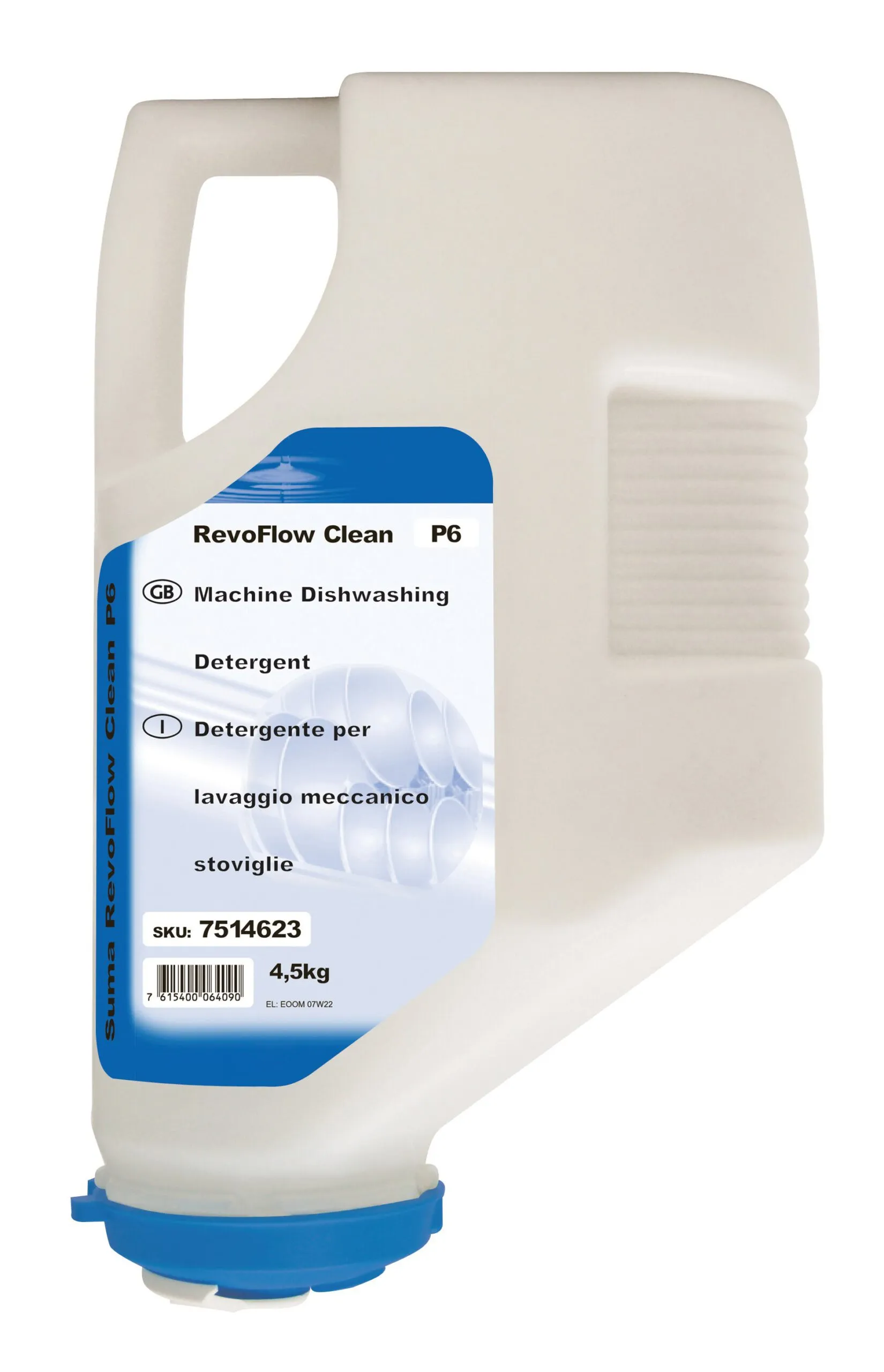 7514623 Diversey Suma Revoflow Clean P6 4,5 kg Sanayi Tipi Bulaşık Deterjanı