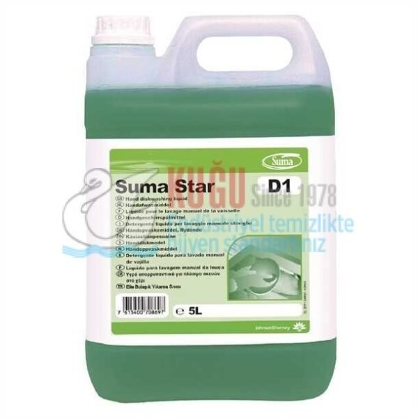 70023633 Diversey Suma Star D1 Elde Bulaşık Yıkama Maddesi 5,20 KG